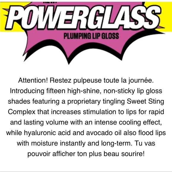 NEW FULL SIZE MAC POWER GLASS PLUMPING LIP GLOSS IN SHADE BEAUT BRUT - Picture 3 of 7